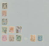 Asia Early/Modern Used Collection on Pages(Apx 400) MH Used UK3551