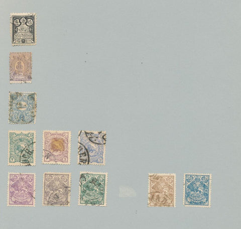 Asia Early/Modern Used Collection on Pages(Apx 400) MH Used UK3551