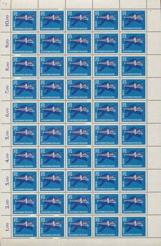 Germany Berlin 1969/71 Sheets MNH x 8 (400 Stamps) ZK2101