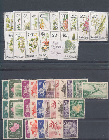Norfolk Island MNH MH Used To $5 (Apx 125 Stamps) EP1738