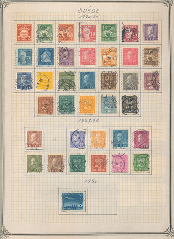 SWEDEN Early/Mid MH Used(Apx 100) Incl.BOB UK3801