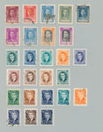 Asia Early/Modern Used Collection on Pages(Apx 400) MH Used UK3551