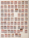 Great Britain QV 1d Lilac Red Used (Apx 340 Items) EP125