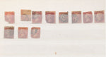 Great Britain QV 1d Lilac Red Used (Apx 340 Items) EP125