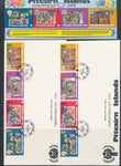 Pitcairn Islands ART 1979 Christmas MNH Used Blocks Sheets FDC (Apx 27) EP484