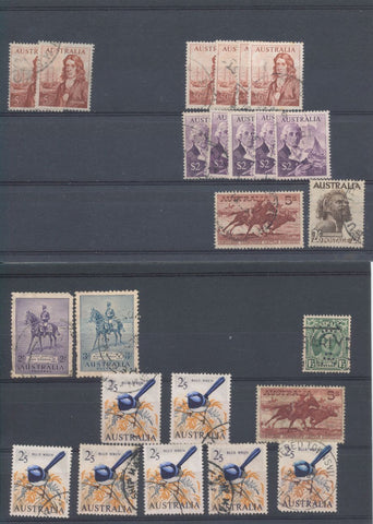 Australia Used Mid/Modern To $10  (Apx 118 Stamps) EP926