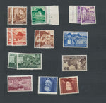 Liechtenstein 1920s/90s Surcharges Overprints Used MH MNH Aprx 200 stamps EP25