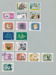 Asia Early/Modern Used Collection on Pages(Apx 400) MH Used UK3551