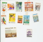 SINGAPORE Malaya GVI/QE Used MH To $5 Collection (145+Items) UK2192