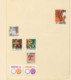 SINGAPORE Malaya GVI/QE Used MH To $5 Collection (145+Items) UK2192