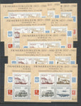 Norway 1980 Transport Sheets MNH x 10 BL630