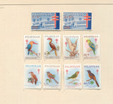 Philippines Mid Period M&U Collection on Pages (Apx 150+Items) UK3257