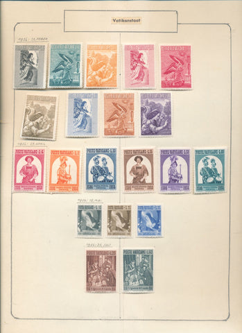 Vatican 1956/70 Religion Art MH MNH (300+) EP640