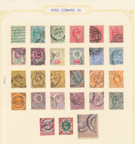 GB 1902/1950 Used Collection (Apx 180 Items) UK2131
