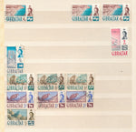 Gibraltar QE Used MNH MH Collection (Apx 300+) EP1275