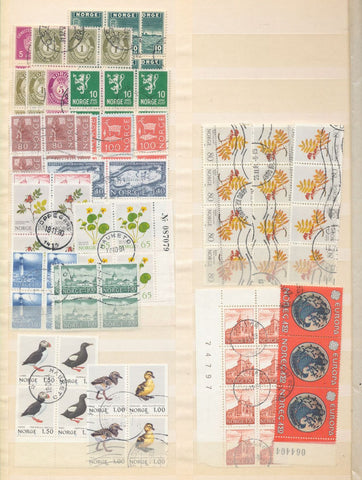 Norway Used MNH Flowers Wildlife (Apx 150+ Items) EP458