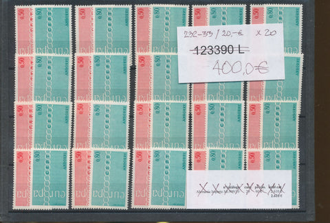 Andorra 1971 Europa Set MNH x 20 CP1694