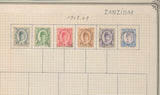 Africa Zanzibar Ruanda Early Used MH Collection(Apx 60+)UK3810