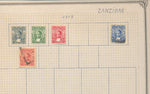 Africa Zanzibar Ruanda Early Used MH Collection(Apx 60+)UK3810