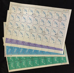 ALBANIA 1992 Olympic Games Set Used Sheets (160 Stamps)AL21