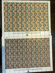German Occupation Poland General 1940 Officials 3Z & 5Z Two Sheets MNH(NT 3851