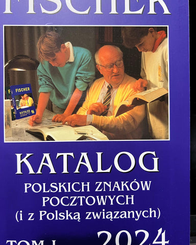 POLAND 2024 Fischer Illustrated Colour Stamp Catalogue.