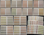 ST VINCENT Grenadines TRAINS Locomotives Sheets x 24 MNH(1200 Stamps) BLK13