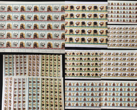 St Vincent Grenadines Dogs Sheets x 8 MNH (400 Stamps) BLK21