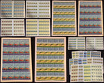 TUVALU Cars Automobiles Sheets x 16(800 Stamps)MNH.( BLK31)