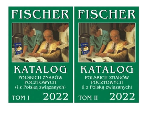 FISCHER 2022 Catalog of Polish postage stamps Tom I and II