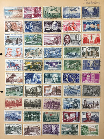 France Used MH Early/Mid Collection (Apx 650 Items) EP285