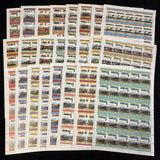 ST VINCENT TRAINS SHEETS MNH x 24(1200 Stamps) BLK05