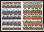 ST VINCENT TRAINS SHEETS MNH x 24(1200 Stamps) BLK05