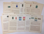 Italy Post Offices Special Packs Sheets (Apx 165 Items) UK2437