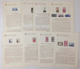 Italy Post Offices Special Packs Sheets (Apx 165 Items) UK2437