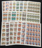 ST Vincent Gren TRAINS Sheets MNH x 22(1100 Stamps) BLK12