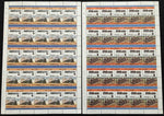 ST VINCENT Grenadines TRAINS Locomotives Sheets x 24 MNH(1200 Stamps) BLK13
