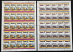 ST VINCENT Grenadines TRAINS Locomotives Sheets x 24 MNH(1200 Stamps) BLK13