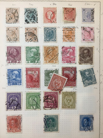 Austria Early Used MH Collection(Apx 120 Items) EP799