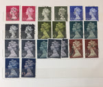 GB QE Definitives Regionals To 5 Pounds M&U (Apx 230 Stamps) EP1000