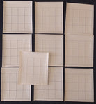 POLAND 1968 Air Balloons Mini Sheets Used x 10 /BLK101