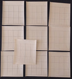POLAND 1968 Air Balloons Mini Sheets Used x 10 /BLK101