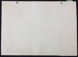 Sidney Ferris ? SF Watercolour Size: 25cm/34cm Beach Scene Original(Size 4)
