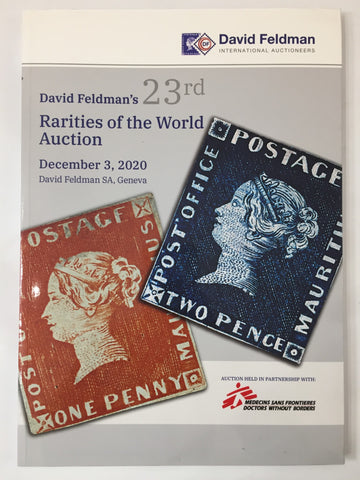 Catalogue David Feldman Rarities of the World (145 Pages) UK3213