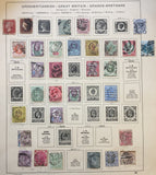 Great Britain 1841/1912 QV GV EVII Used Incl.Perfins (Apx 40 Stamps) EP1435