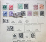 Great Britain 1841/1912 QV GV EVII Used Incl.Perfins (Apx 40 Stamps) EP1435