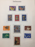 Liechtenstein 1972/77 Used Incl.Sheets (Apx 120) EP1627