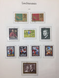 Liechtenstein 1972/77 Used Incl.Sheets (Apx 120) EP1627