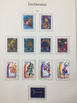 Liechtenstein 1972/77 Used Incl.Sheets (Apx 120) EP1627