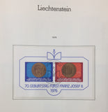 Liechtenstein 1972/77 Used Incl.Sheets (Apx 120) EP1627